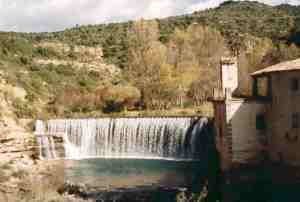 Salto de Bierge a 5 min. del Hotel rural de Yaso